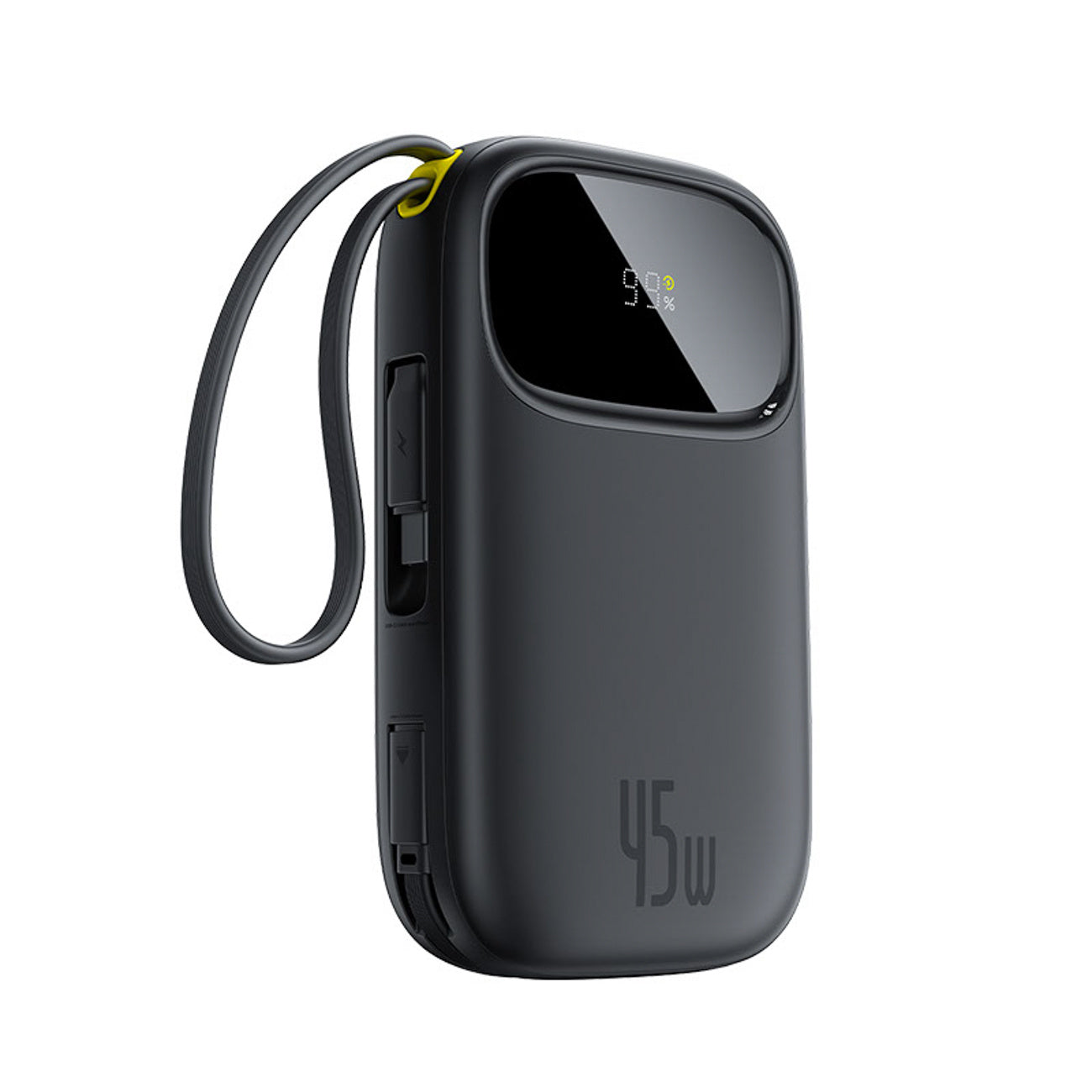 Powerbank Baseus EnerFill FC31 QPow3 10000mAh 45W z wyświetlaczem cyfrowym z 2 wbudowanymi kablami USB-C