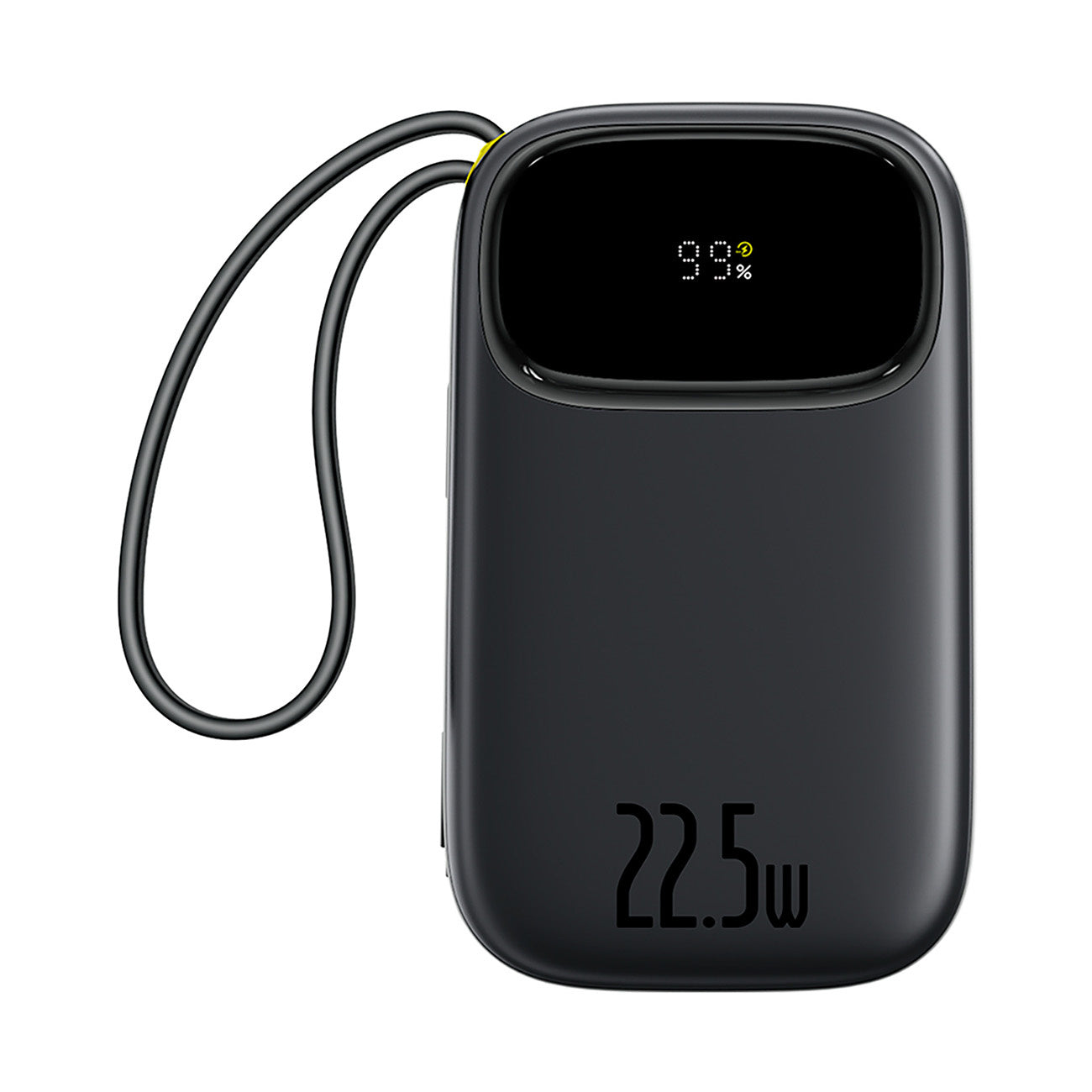 Powerbank Baseus EnerFill FC31 QPow3 20000mAh 22.5W z wyświetlaczem cyfrowym i 2 wbudowanymi kablami (USB-C + Lightning)