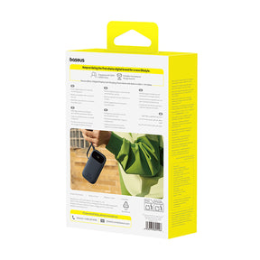 Powerbank Baseus EnerFill FC31 QPow3 20000mAh 22.5W z wyświetlaczem cyfrowym i 2 wbudowanymi kablami (USB-C + Lightning)