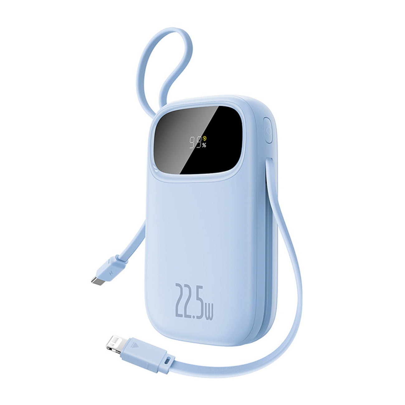 Powerbank Baseus EnerFill FC31 QPow3 20000mAh 22.5W z wyświetlaczem cyfrowym z 2 wbudowanymi kablami