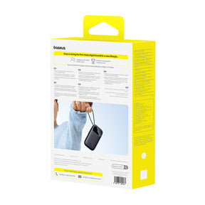 Powerbank Baseus EnerFill FC31 QPow3 20000mAh 45W z wyświetlaczem z kablami USB-C i Lightning