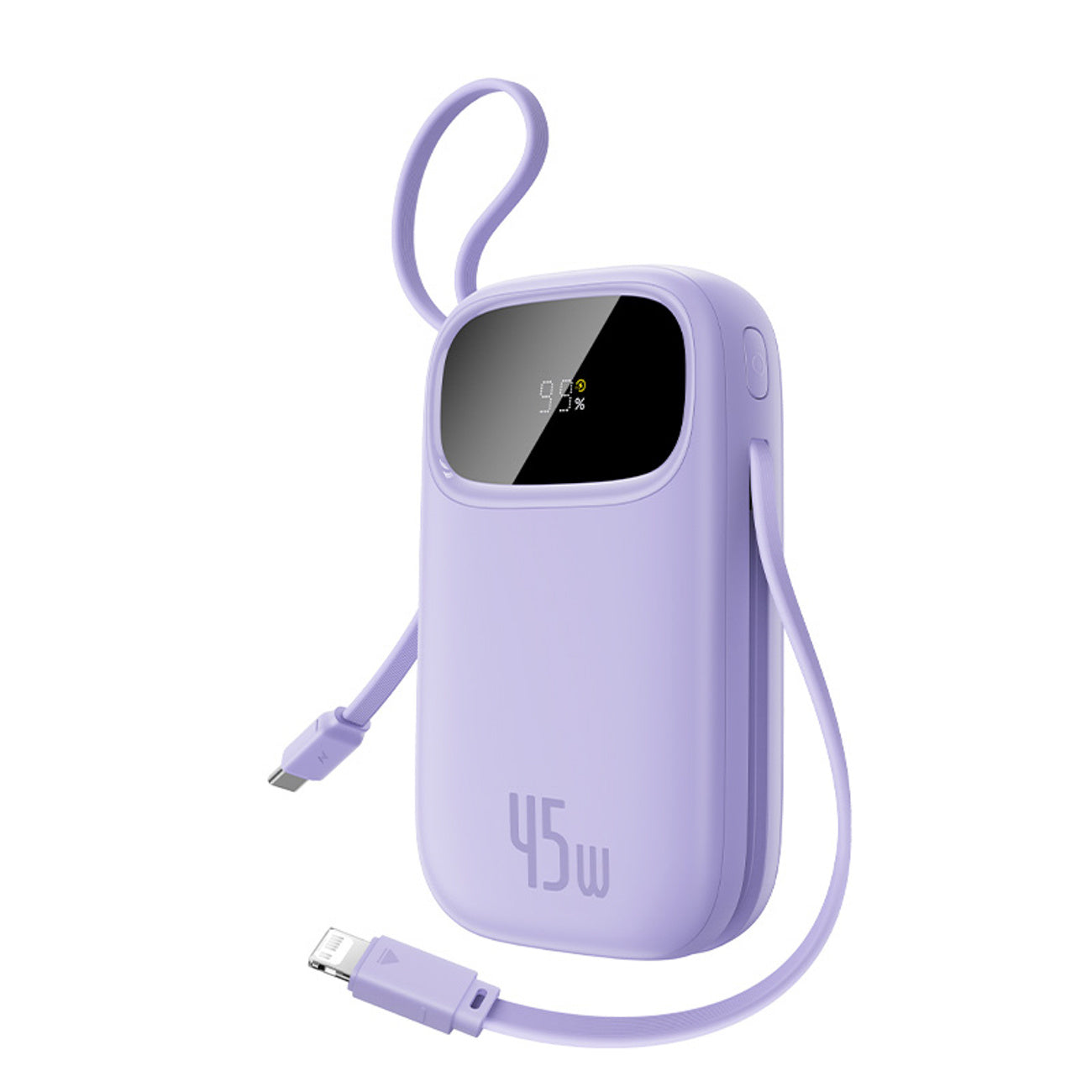 Powerbank Baseus EnerFill FC31 QPow3 20000mAh 45W z wyświetlaczem z kablami USB-C i Lightning
