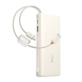Baseus EnerFill FC41 Powerbank 20000mAh 100W z wyświetlaczem cyfrowym i dwoma wbudowanymi kablami USB-C