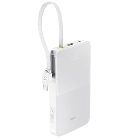 Baseus EnerFill FC51 Bipow2 Pro Powerbank 10000mAh 22.5W z wyświetlaczem cyfrowym i wbudowanym kablem