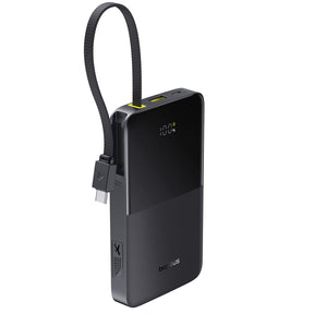 Powerbank Baseus EnerFill FC51 Bipow2 Pro 10000mAh 22.5W z wyświetlaczem cyfrowym i wbudowanym kablem