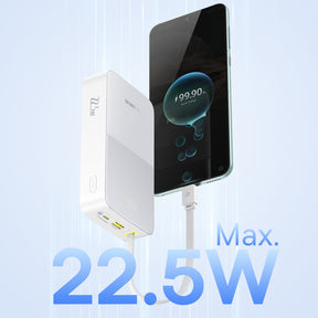 Powerbank Baseus EnerFill FC51 Bipow2 Pro 20000mAh 22.5W z wyświetlaczem cyfrowym i wbudowanym kablem