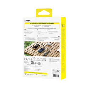 Baseus EnerFill FC51 Bipow2 Pro Powerbank 20000mAh 22.5W z wyświetlaczem cyfrowym i wbudowanym kablem