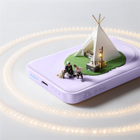 Powerbank Baseus EnerFill FM11 Ultra-Mini 10000mAh 22,5W indukcyjny kompatybilny z MagSafe z kablem USB-C 0,3m