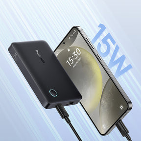 Powerbank Baseus EnerFill FP11 10000mAh 15W (z kablem Simple USB-C - USB-C 20V/3A 30cm)
