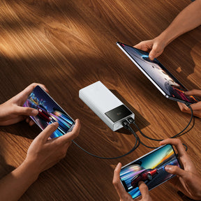 Powerbank Baseus EnerFill FP41 30000mAh 22.5W z kablem Baseus Simple USB-A - USB-C 3A 30cm