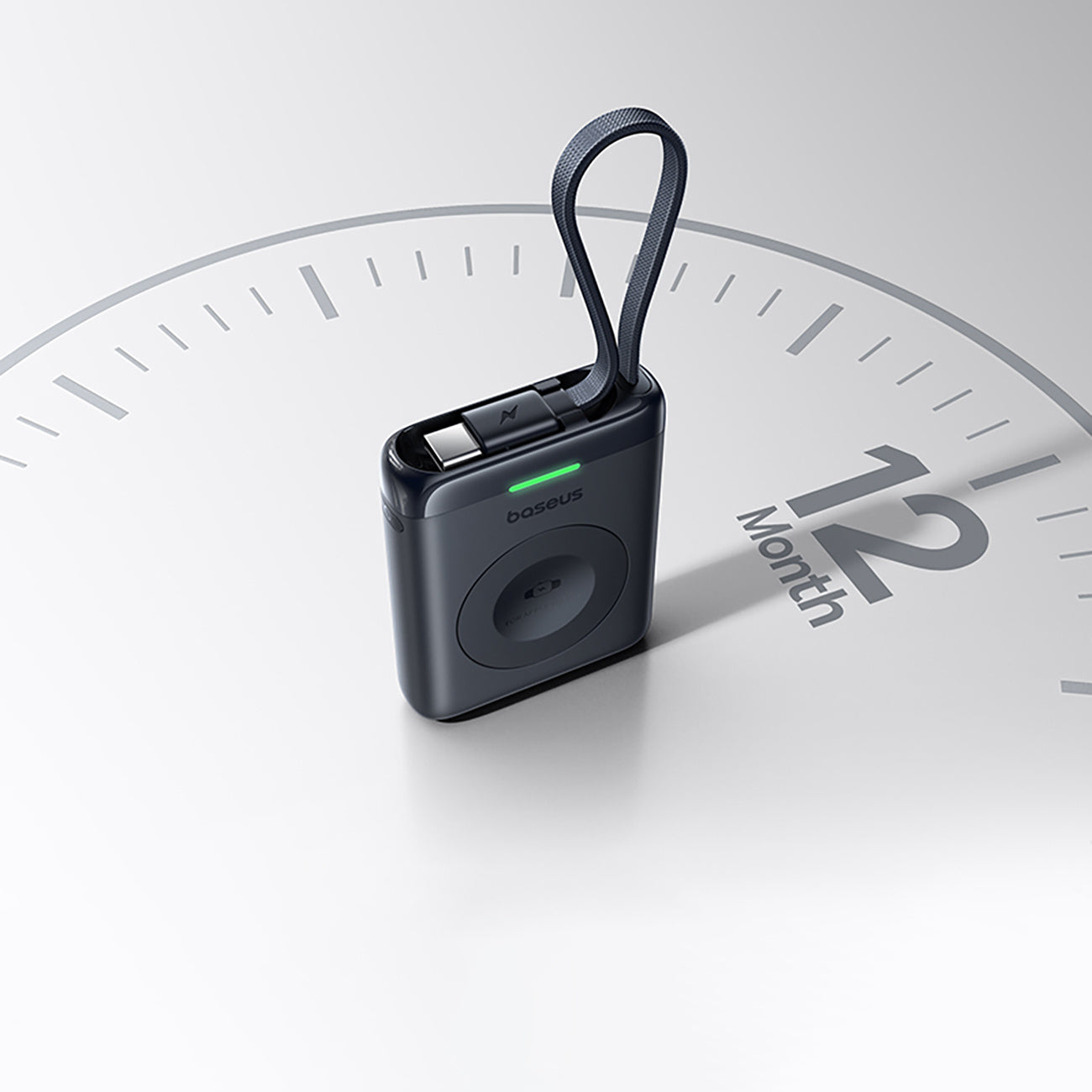 Powerbank Baseus EnerFill FW11 5W do Apple Watch z wbudowanym kablem