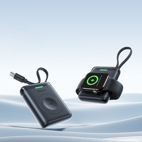 Powerbank Baseus EnerFill FW11 5W do Apple Watch z wbudowanym kablem
