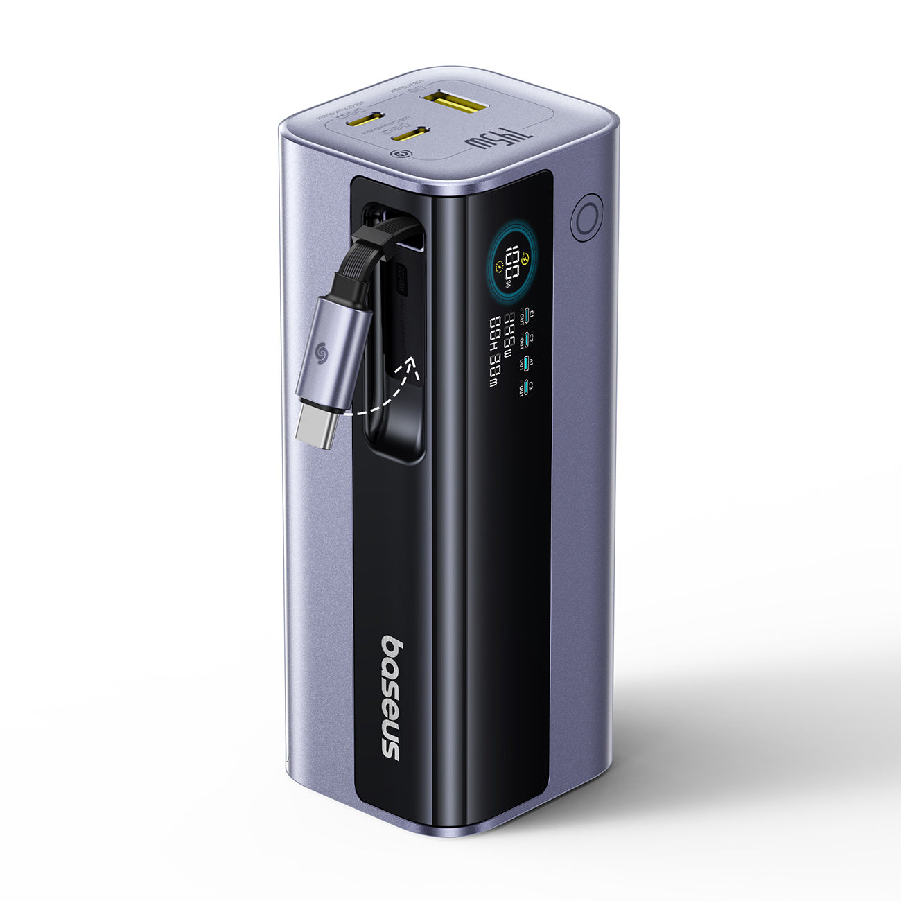 Powerbank Baseus EnerGeek GR11 20000mAh 145W ze zwijanym kablem USB-C