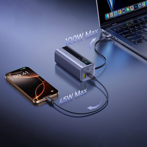 Powerbank Baseus EnerGeek GR11 20000mAh 145W ze zwijanym kablem USB-C