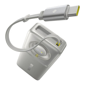 Powerbank Baseus Free2Pull 10000mAh 30W z portem USB-C i rozwijanym kablem USB-C