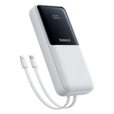 Powerbank Baseus Lipow 20000mAh 22,5W z dwoma wbudowanymi kablami z dodatkowym kablem Baseus Simple USB-A - USB-C 3A 20cm