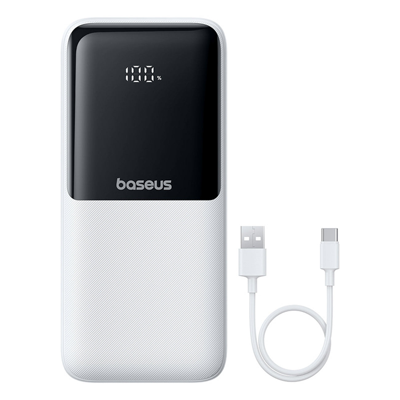 Powerbank Baseus Lipow 20000mAh 22,5W z dwoma wbudowanymi kablami z dodatkowym kablem Baseus Simple USB-A - USB-C 3A 20cm