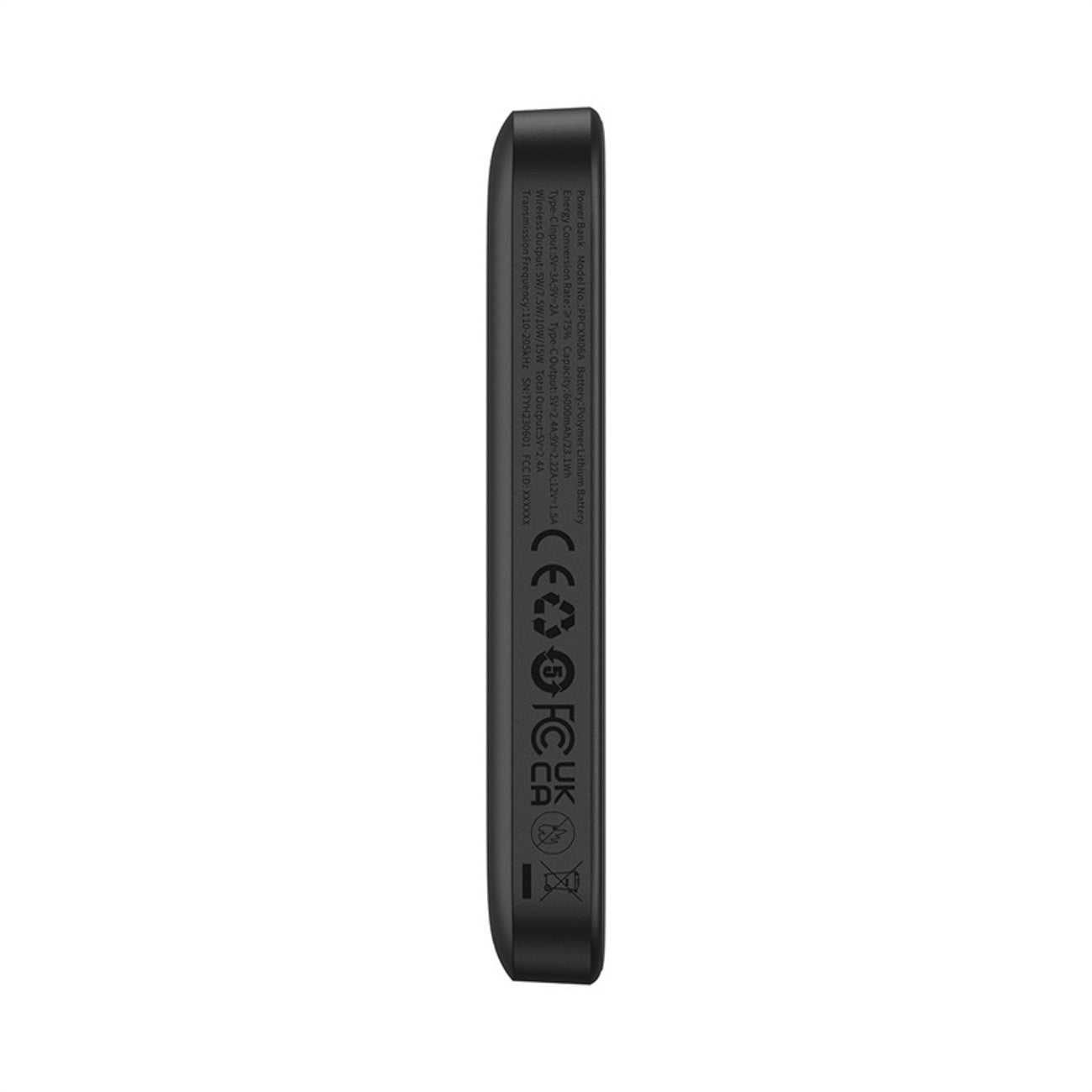 Powerbank Baseus Magnetic Mini Air 6000mAh 20W z ładowaniem indukcyjnym