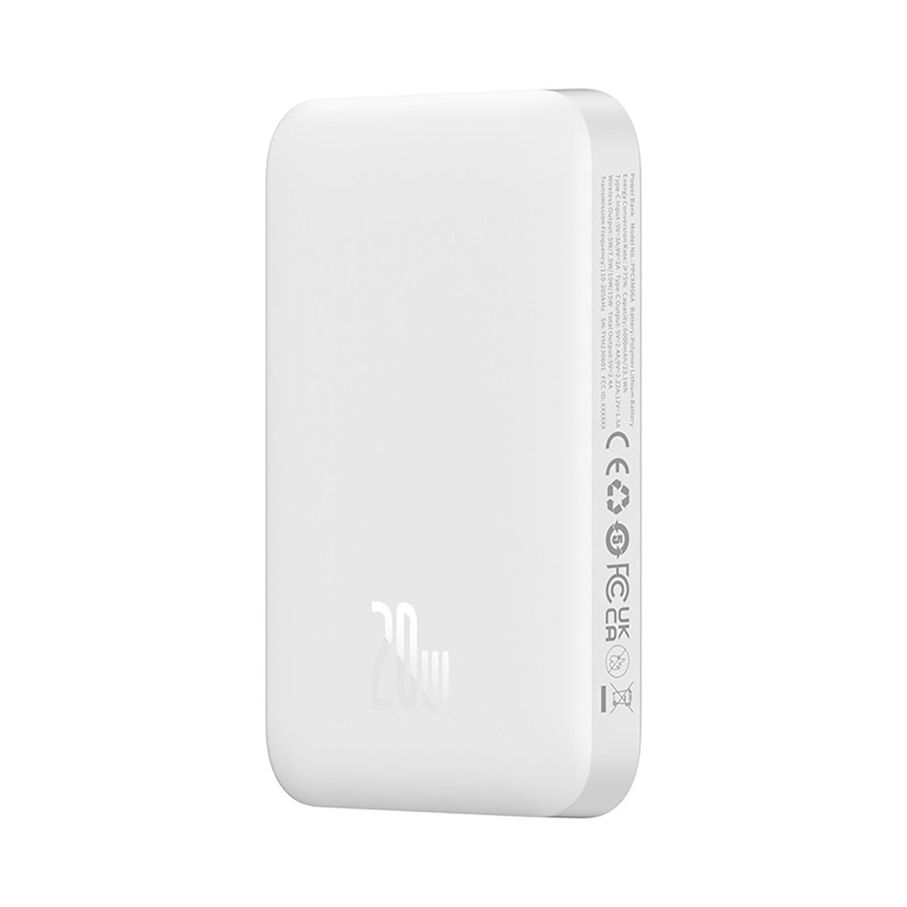Powerbank Baseus Magnetic Mini Air PPCXM06A 6000mAh 20W z kablem Simple Series USB-C