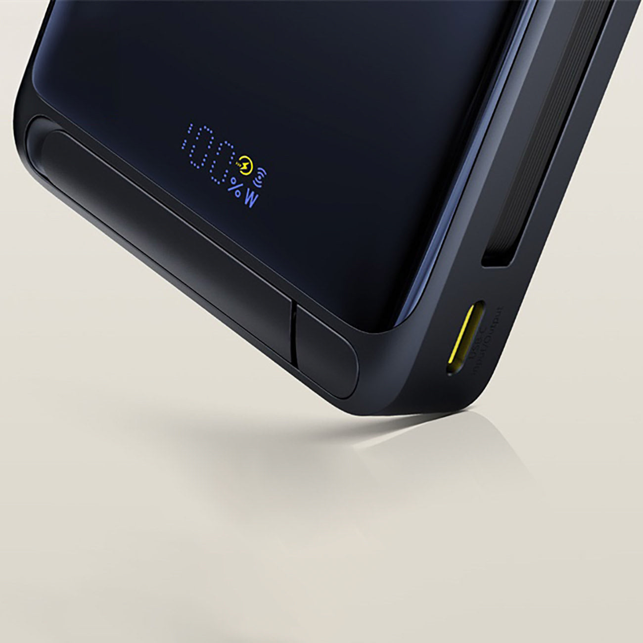 Powerbank Baseus Nomos 10000mAh 30W Qi2 z podstawką kompatybilny z MagSafe z wbudowanym kablem USB-C