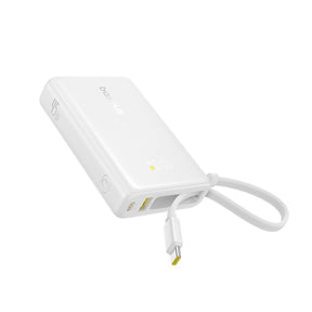 Baseus PicoGo Powerbank 10000mAh 45W z wbudowanym kablem i wyświetlaczem
