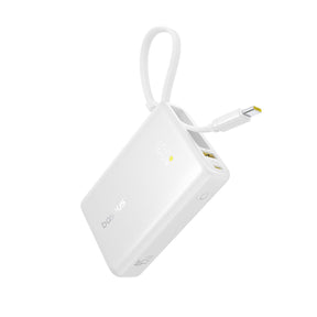 Baseus PicoGo Powerbank 10000mAh 45W z wbudowanym kablem i wyświetlaczem