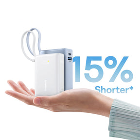 Baseus PicoGo Powerbank 10000mAh 45W z wbudowanym kablem i wyświetlaczem