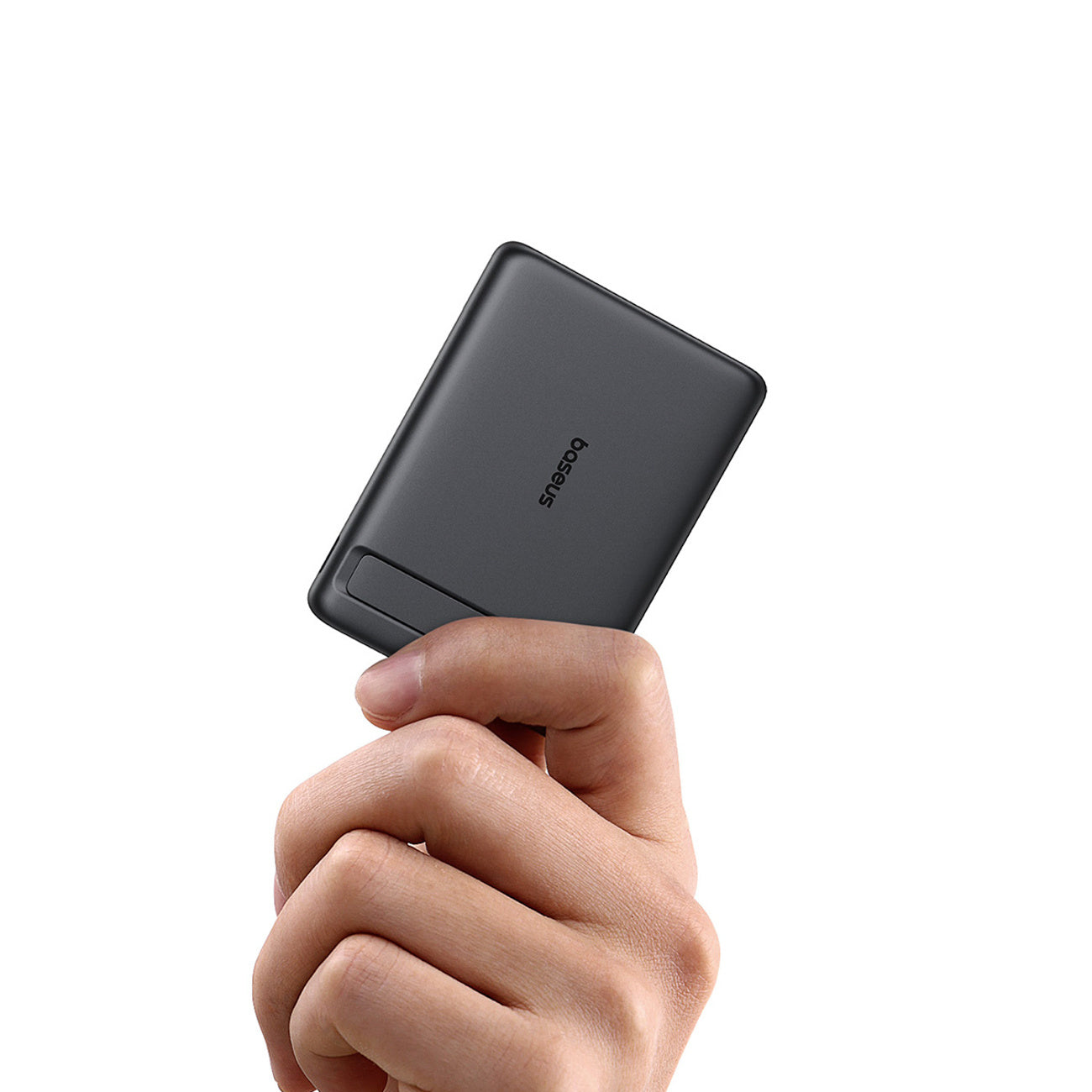 Powerbank Baseus PicoGo AM31 Qi2 5000mAh 20W kompatybilny z MagSafe z podstawką (z kablem Simple Braided USB-C - USB-C 30cm)
