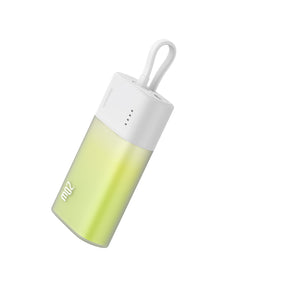 Baseus Popsicle Powerbank 5200mAh 20W z wbudowanym kablem Lightning (+ kabel Baseus Simple USB-C – USB-C 60W/30cm)