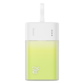 Baseus Popsicle Powerbank 5200mAh 20W z wbudowanym kablem Lightning (+ kabel Baseus Simple USB-C – USB-C 60W/30cm)