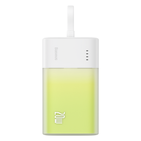 Baseus Popsicle Powerbank 5200mAh 20W z wbudowanym kablem Lightning (+ kabel Baseus Simple USB-C – USB-C 60W/30cm)
