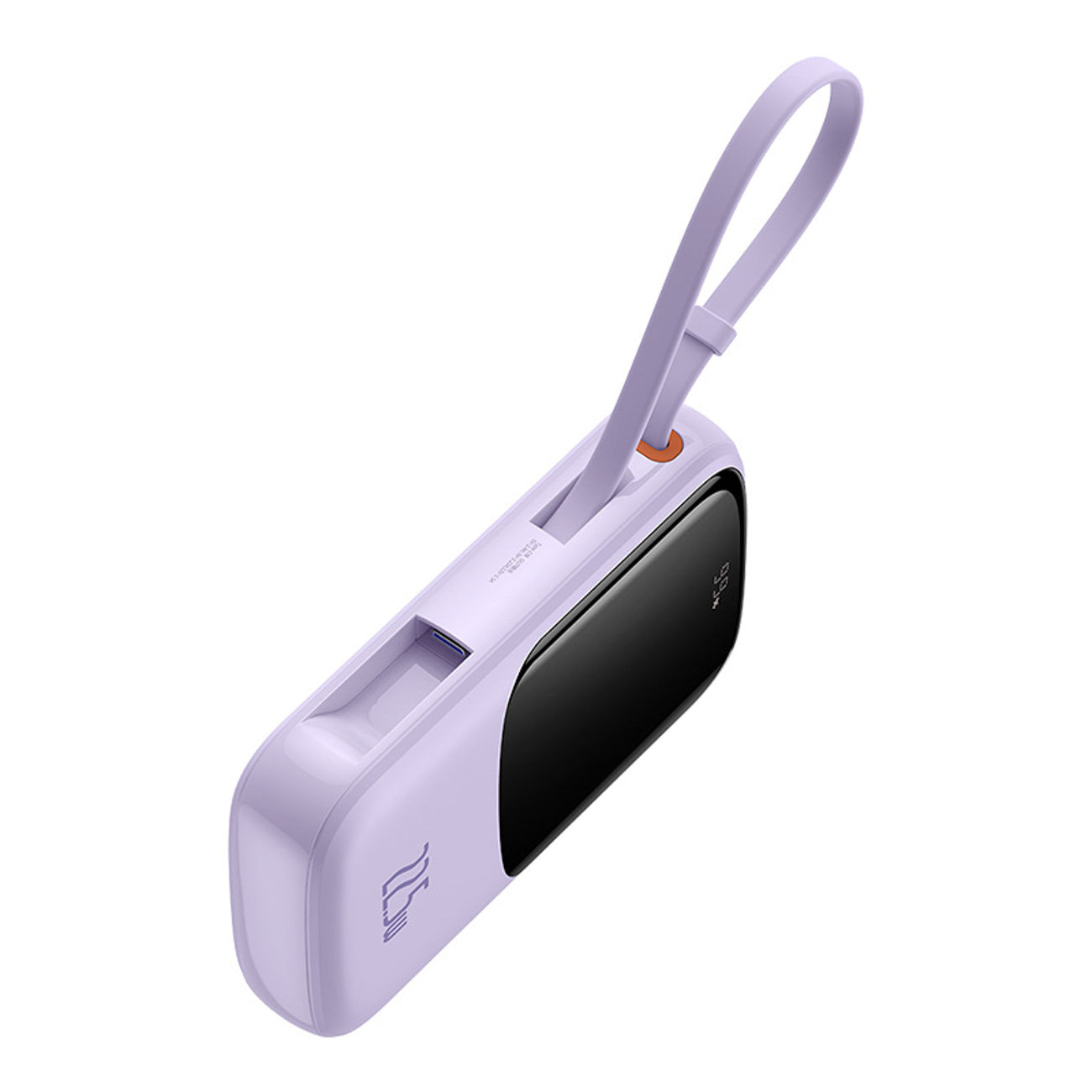 Baseus Qpow Pro+ Powerbank 10000mAh 22.5W z wbudowanym kablem USB-C i wyświetlaczem