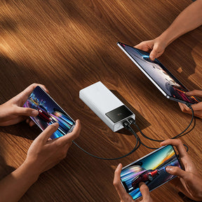 Powerbank Baseus Star-Lord 20000mAh 22,5W z wyświetlaczem cyfrowym i kablem USB-C