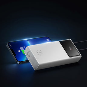 Powerbank Baseus Star-Lord 20000mAh 22,5W z wyświetlaczem cyfrowym i kablem USB-C