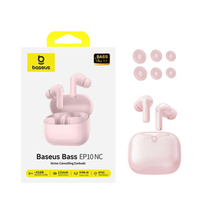 Słuchawki Baseus Bass EP10 TWS bezprzewodowe dokanałowe z ANC