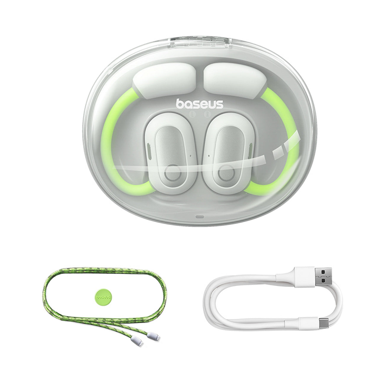 Baseus Eli Sport 1 Słuchawki Bluetooth 5.3 OWS zauszne