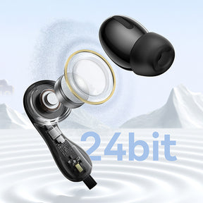 Baseus Encok CZ20 Słuchawki dokanałowe przewodowe USB-C