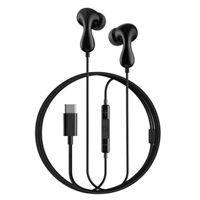 Baseus Encok CZ20 Słuchawki dokanałowe przewodowe USB-C