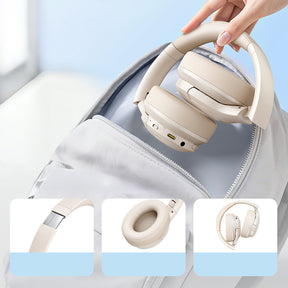 Baseus Bass BH1 Lite Słuchawki bezprzewodowe nauszne Bluetooth 6.0