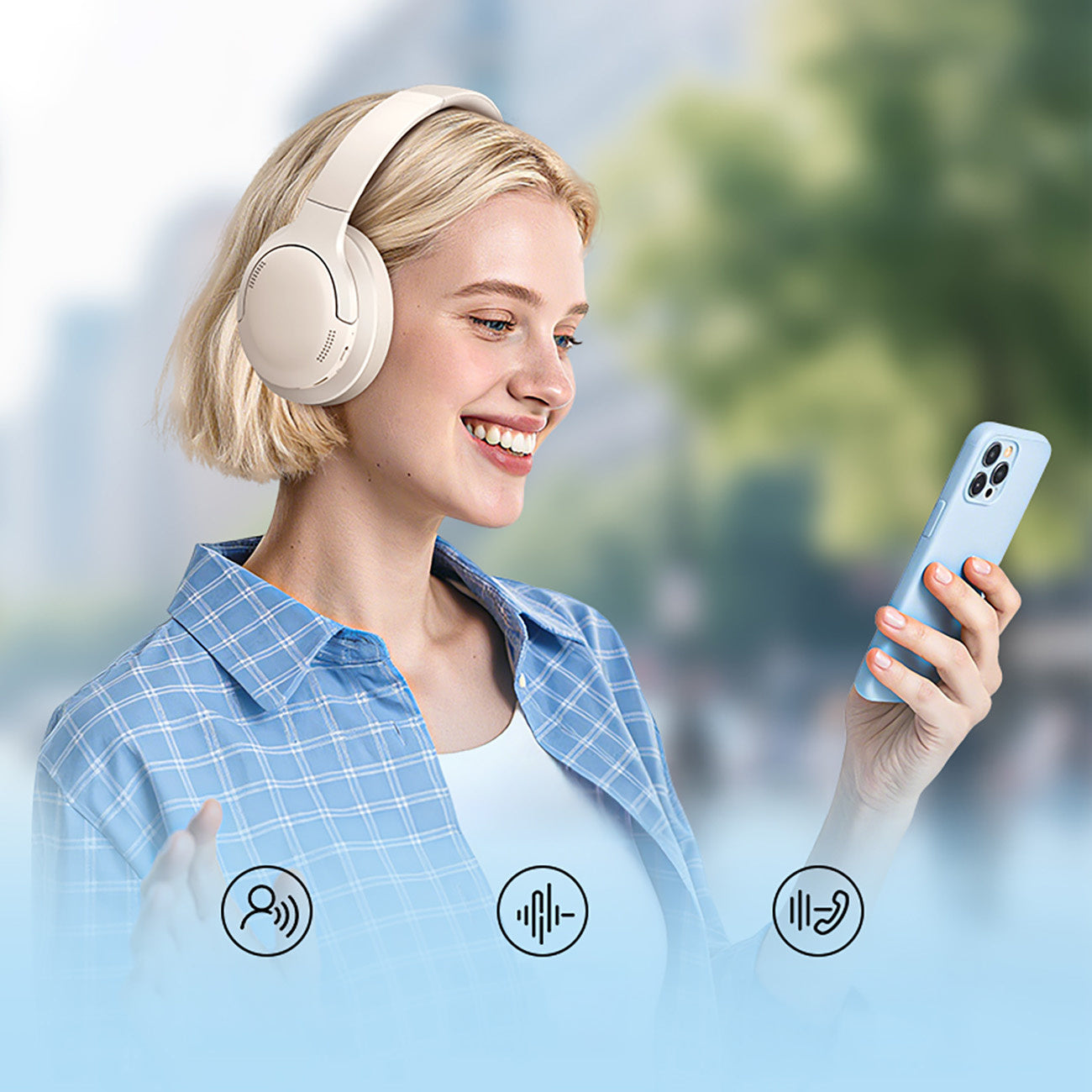 Słuchawki bezprzewodowe Baseus Bass BH1 Lite nauszne Bluetooth 6.0