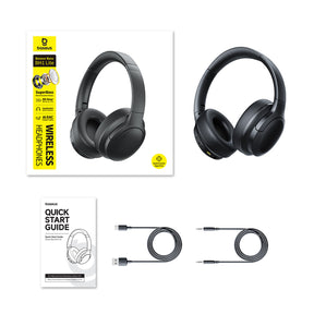 Baseus Bass BH1 Lite Słuchawki bezprzewodowe nauszne Bluetooth 6.0