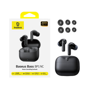 Baseus Bass BP1 NC TWS Słuchawki bezprzewodowe dokanałowe z ANC