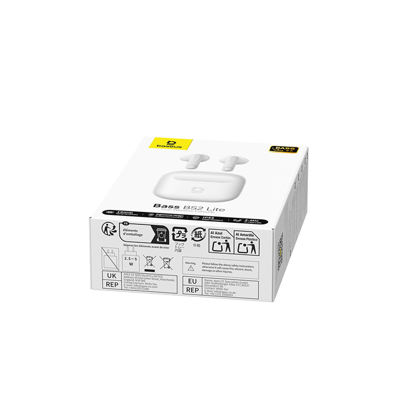 Słuchawki douszne Baseus Bass BS2 Lite TWS