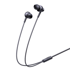 Słuchawki przewodowe Baseus Encok CZ11 dokanałowe USB-C - czarne