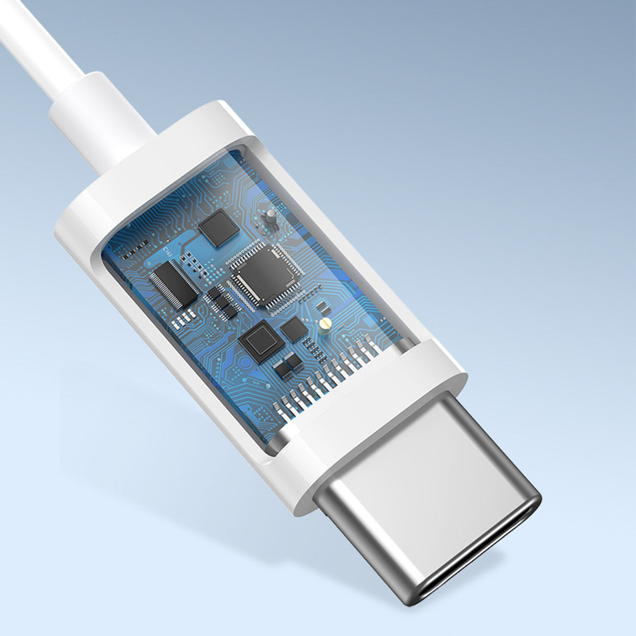 Baseus Encok CZ17 Słuchawki przewodowe douszne USB-C