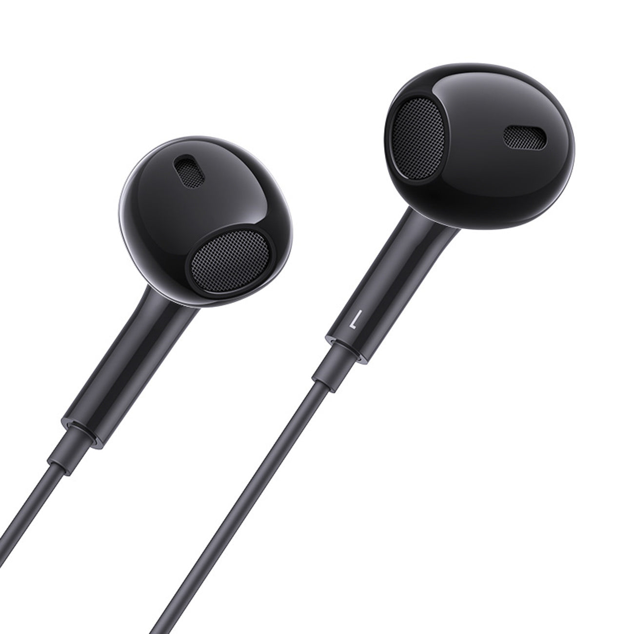 Słuchawki przewodowe Baseus Encok CZ17 douszne USB-C - czarne