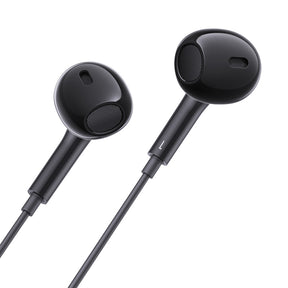 Słuchawki przewodowe Baseus Encok CZ17 douszne USB-C - czarne