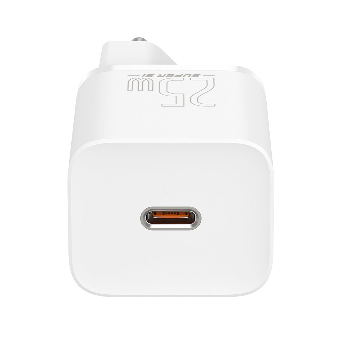 Baseus Si Szybka ładowarka sieciowa USB-C 25W 3A z kablem USB-C / USB-C 1m