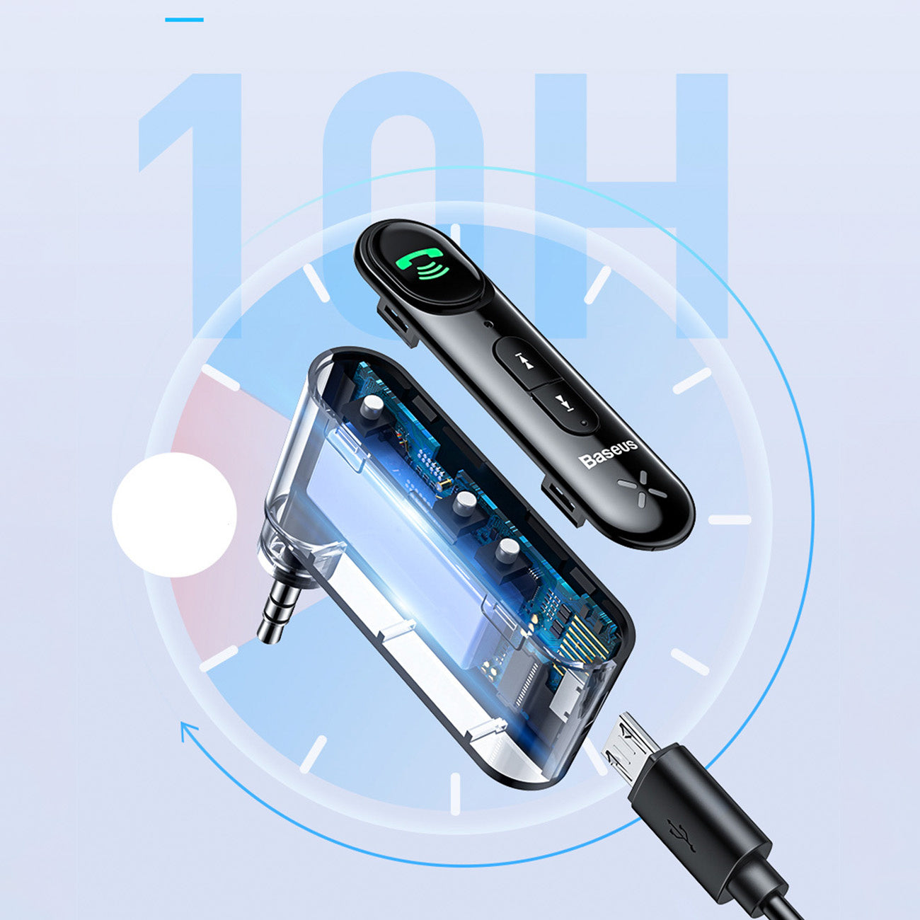 Transmiter Bluetooth AUX Baseus BSBA-02 (Overseas Edition)