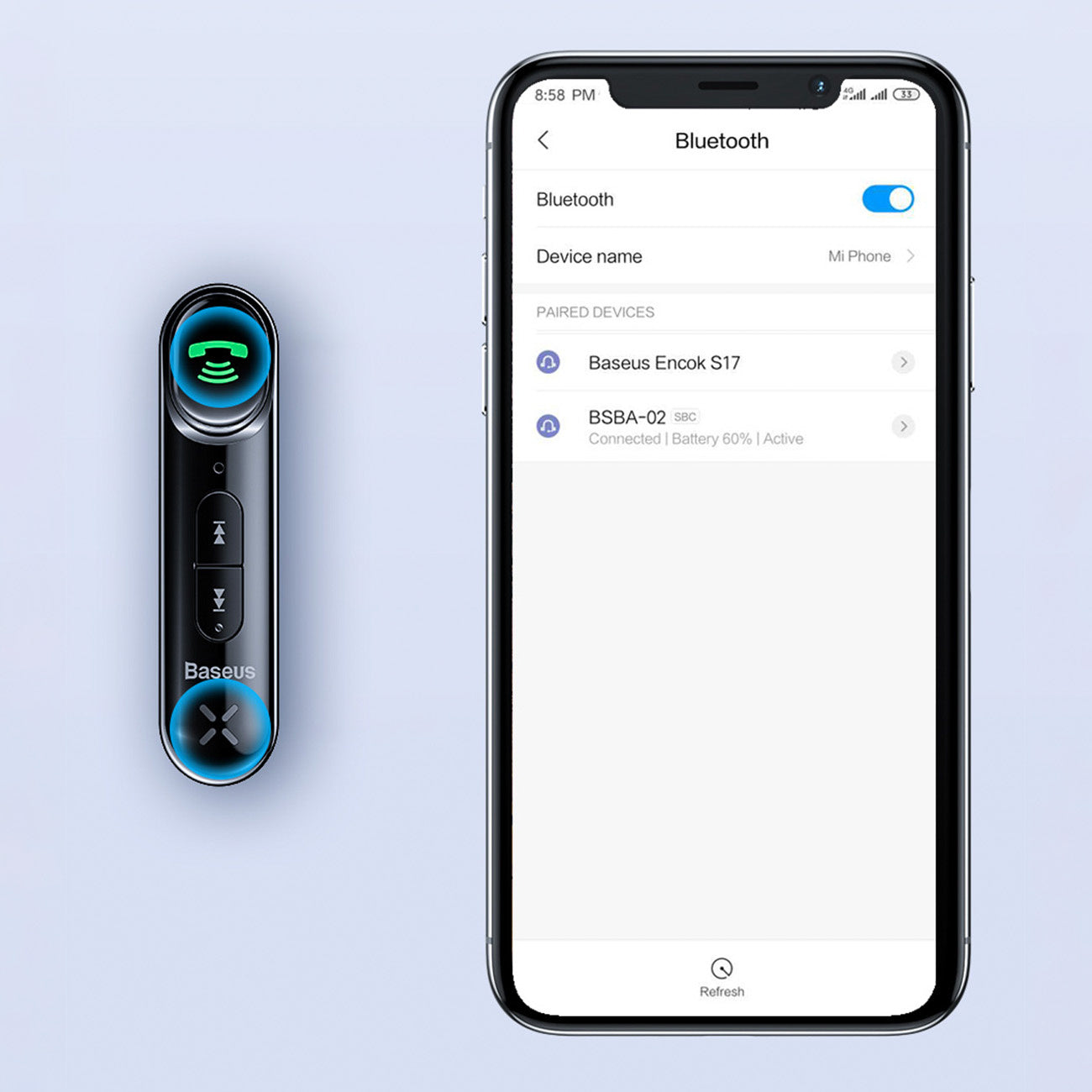 Transmiter Bluetooth AUX Baseus BSBA-02 (Overseas Edition)